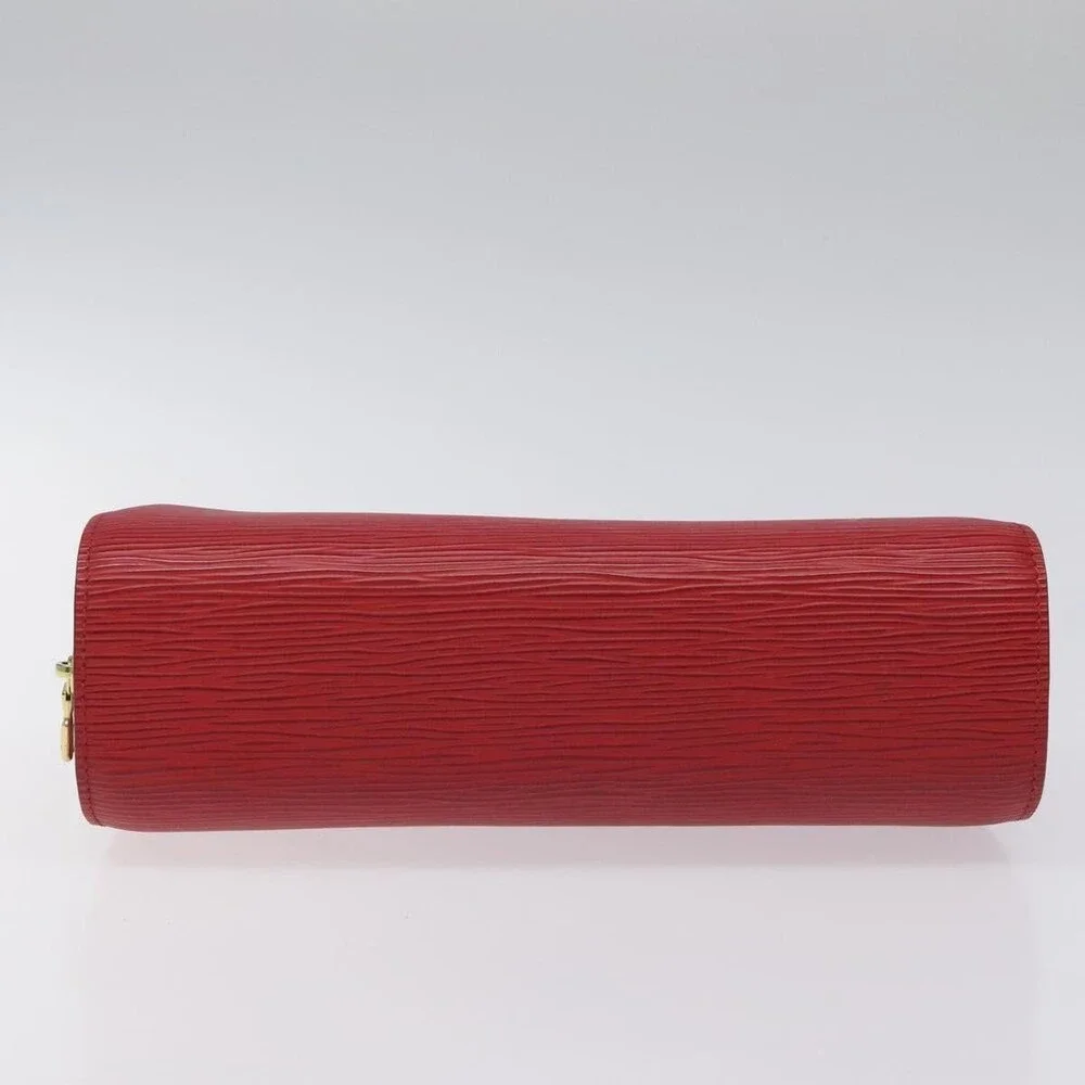 Louis Vuitton Epi Dauphine MM Pouch Red